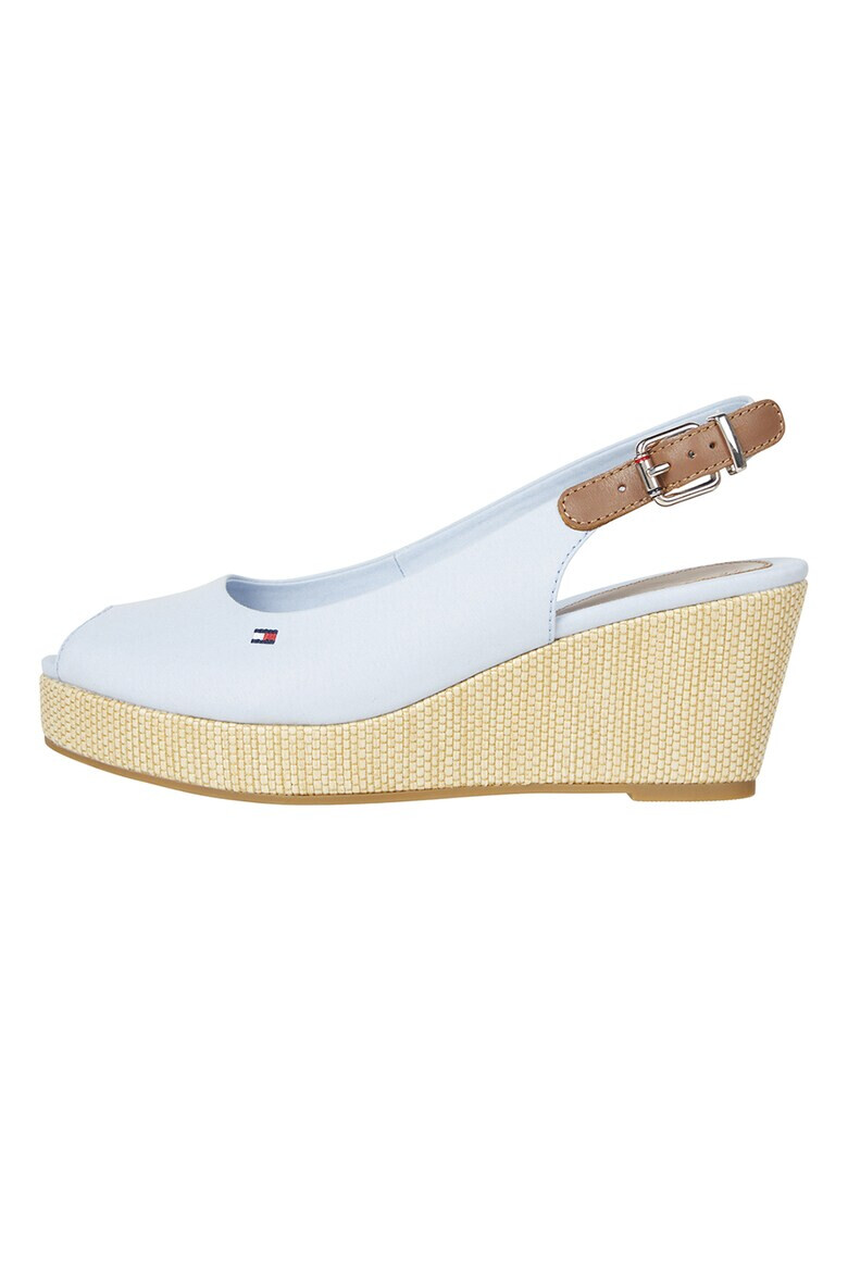 Tommy Hilfiger Espadrile wedge cu varf decupat Elba - Pled.ro