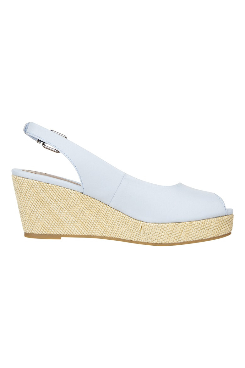 Tommy Hilfiger Espadrile wedge cu varf decupat Elba - Pled.ro