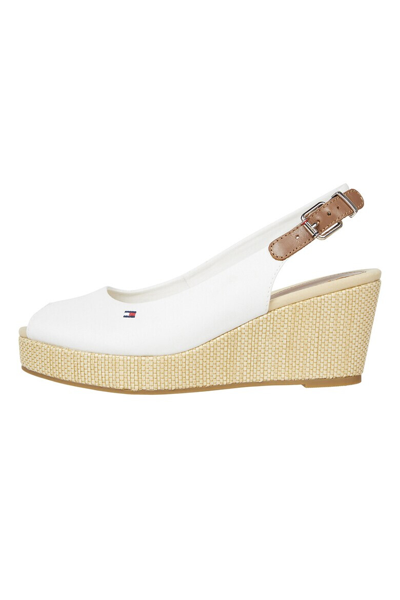 Tommy Hilfiger Espadrile wedge cu varf decupat Elba - Pled.ro