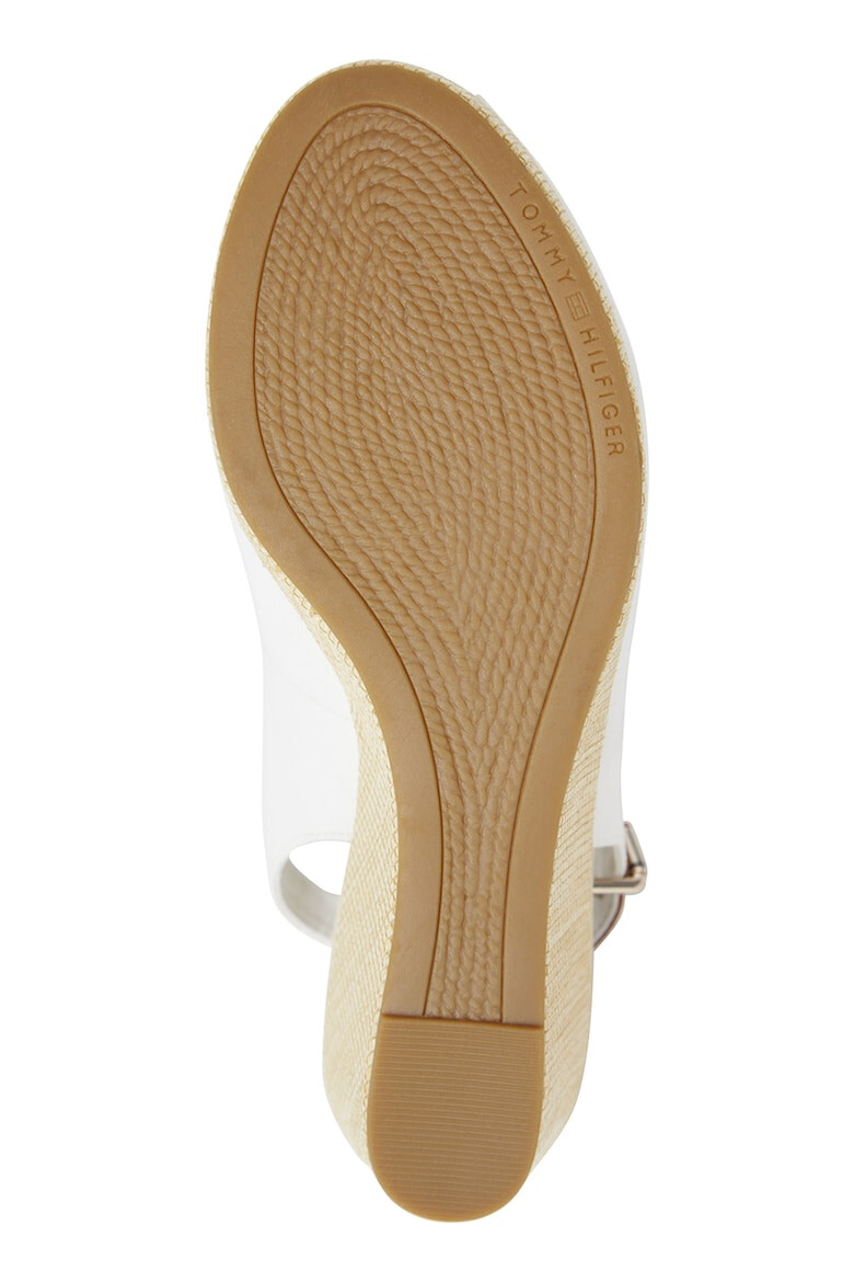 Tommy Hilfiger Espadrile wedge cu varf decupat Elba - Pled.ro