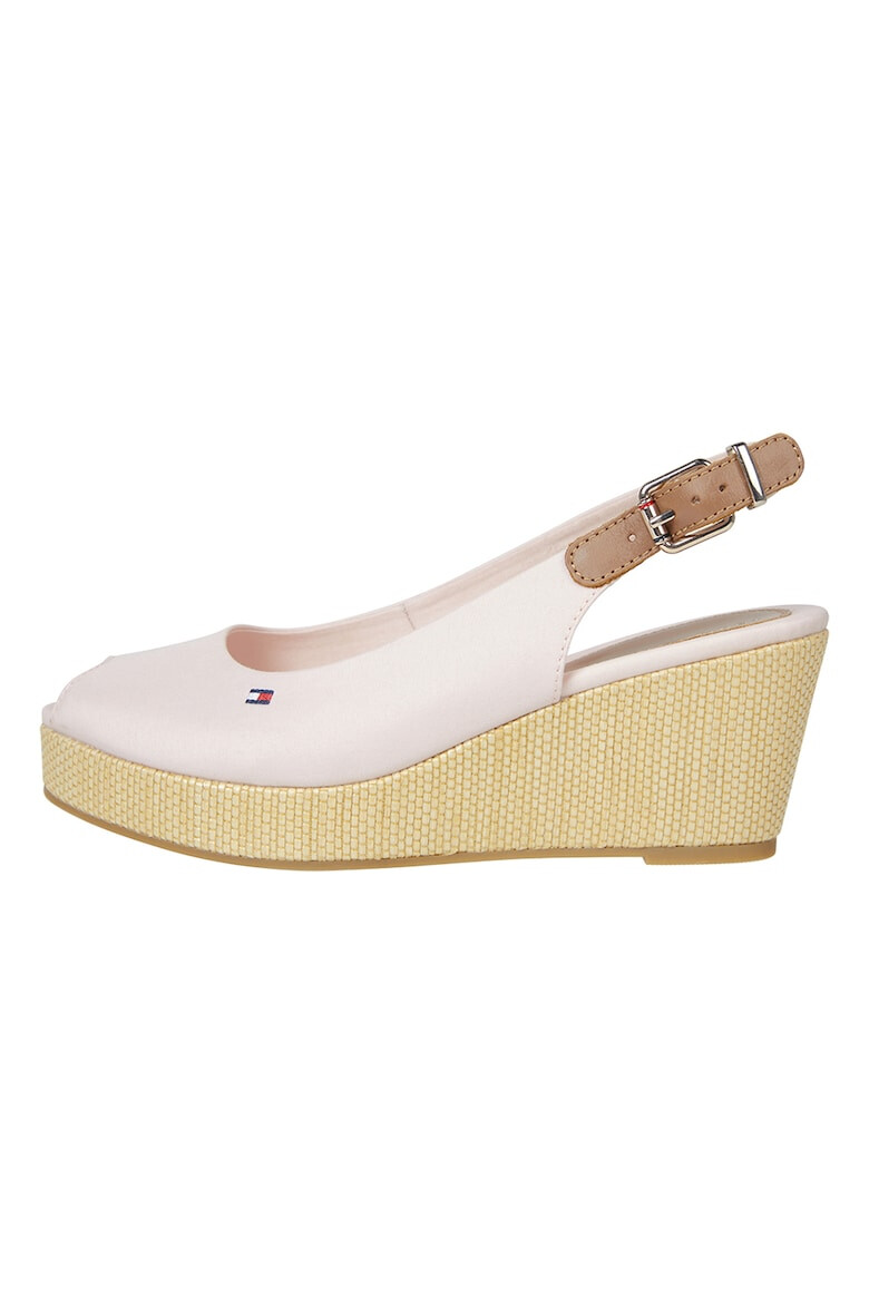 Tommy Hilfiger Espadrile wedge cu varf decupat Elba - Pled.ro