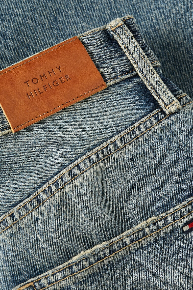 Tommy Hilfiger Fusta din denim cu aspect decolorat - Pled.ro