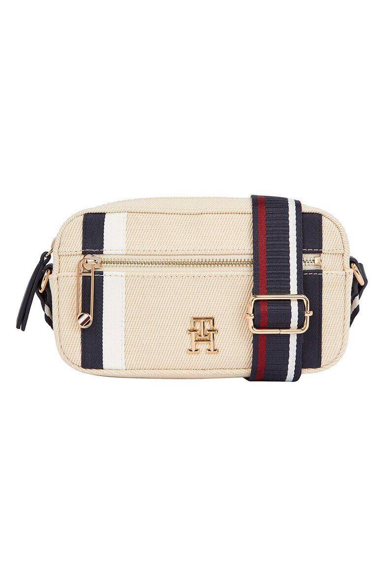 Tommy Hilfiger Geanta crossbody cu buzunar exterior cu fermoar - Pled.ro