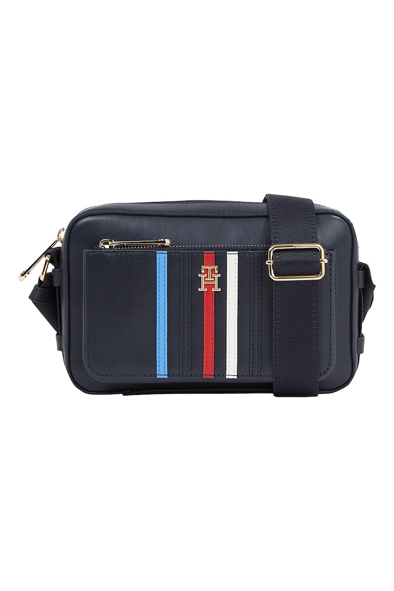 Tommy Hilfiger Geanta crossbody de piele ecologica cu buzunar exterior - Pled.ro