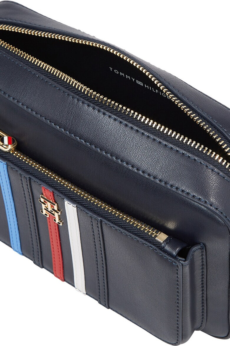 Tommy Hilfiger Geanta crossbody de piele ecologica cu buzunar exterior - Pled.ro