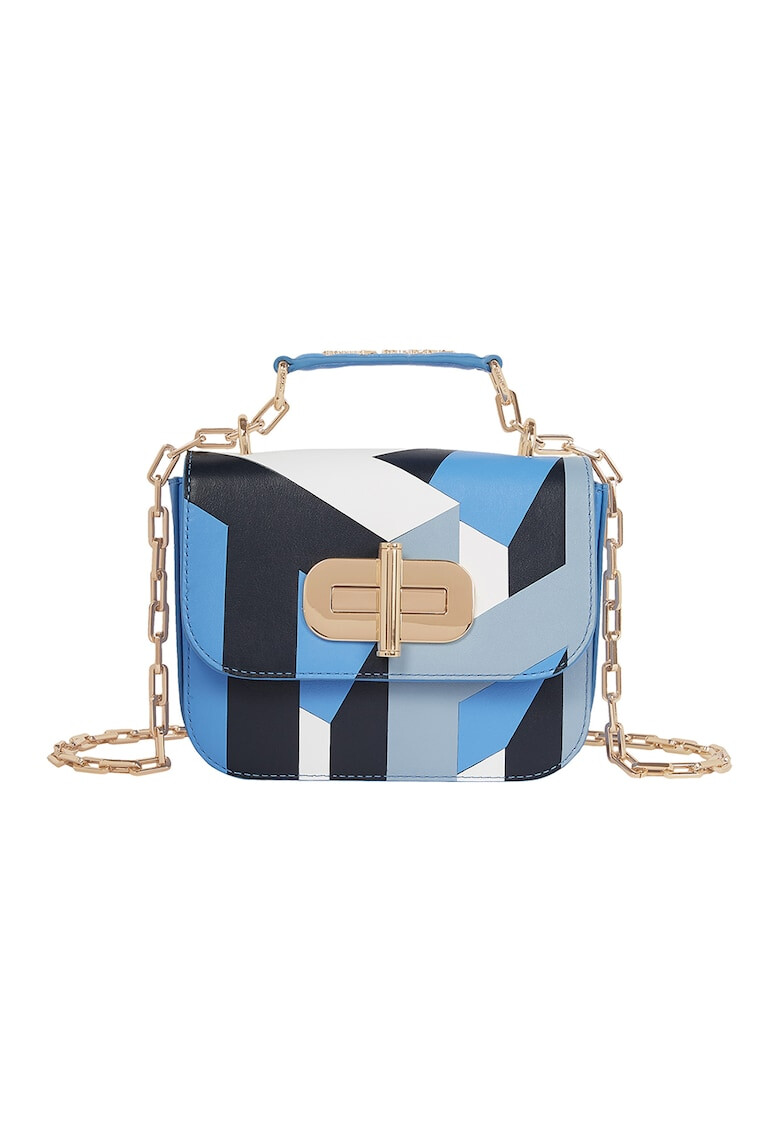 Tommy Hilfiger Geanta crossbody de piele Intarsia - Pled.ro