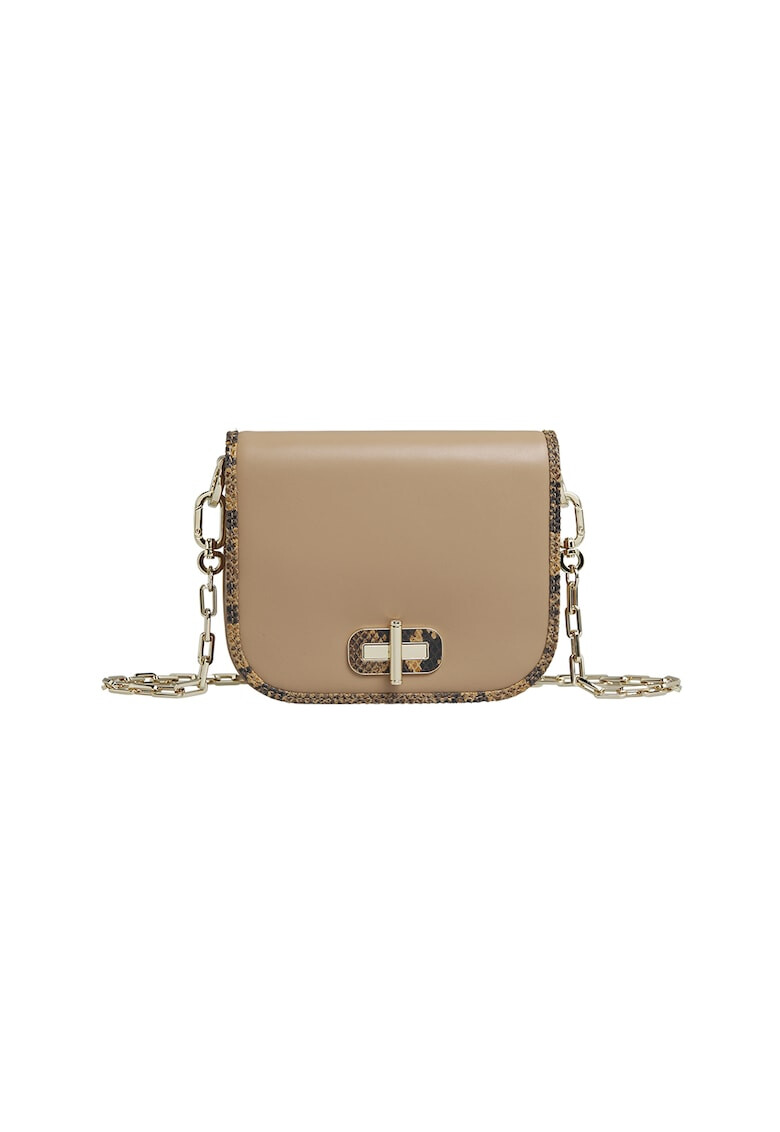 Tommy Hilfiger Geanta crossbody din piele cu bareta din lant - Pled.ro