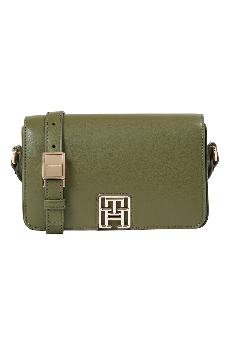 Tommy Hilfiger Geanta crossbody din piele ecologica cu clapa - Pled.ro