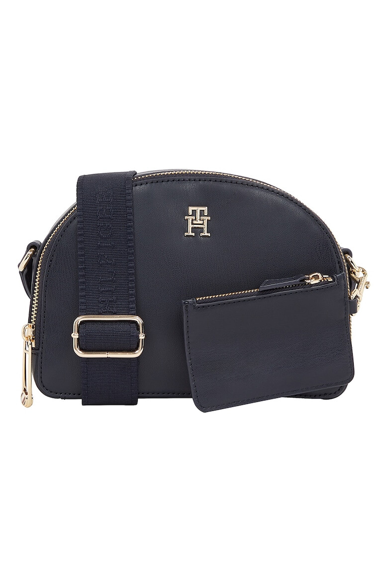 Tommy Hilfiger Geanta crossbody in forma de semi-luna cu etui - Pled.ro