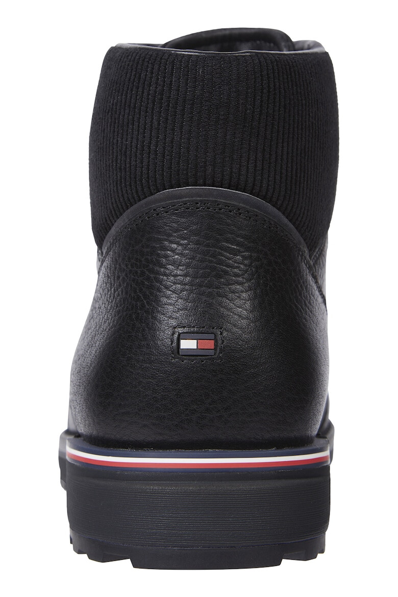 Tommy Hilfiger Ghete de piele si piele intoarsa - Pled.ro