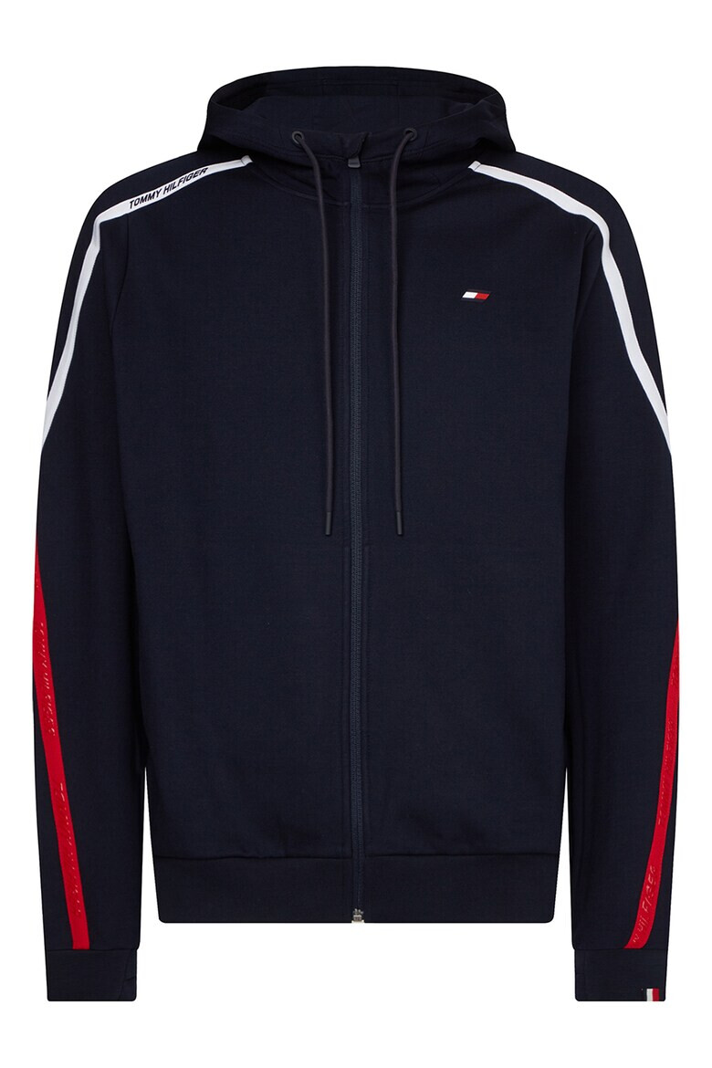 Tommy Hilfiger Hanorac cu benzi laterale contrastante pentru fitness - Pled.ro