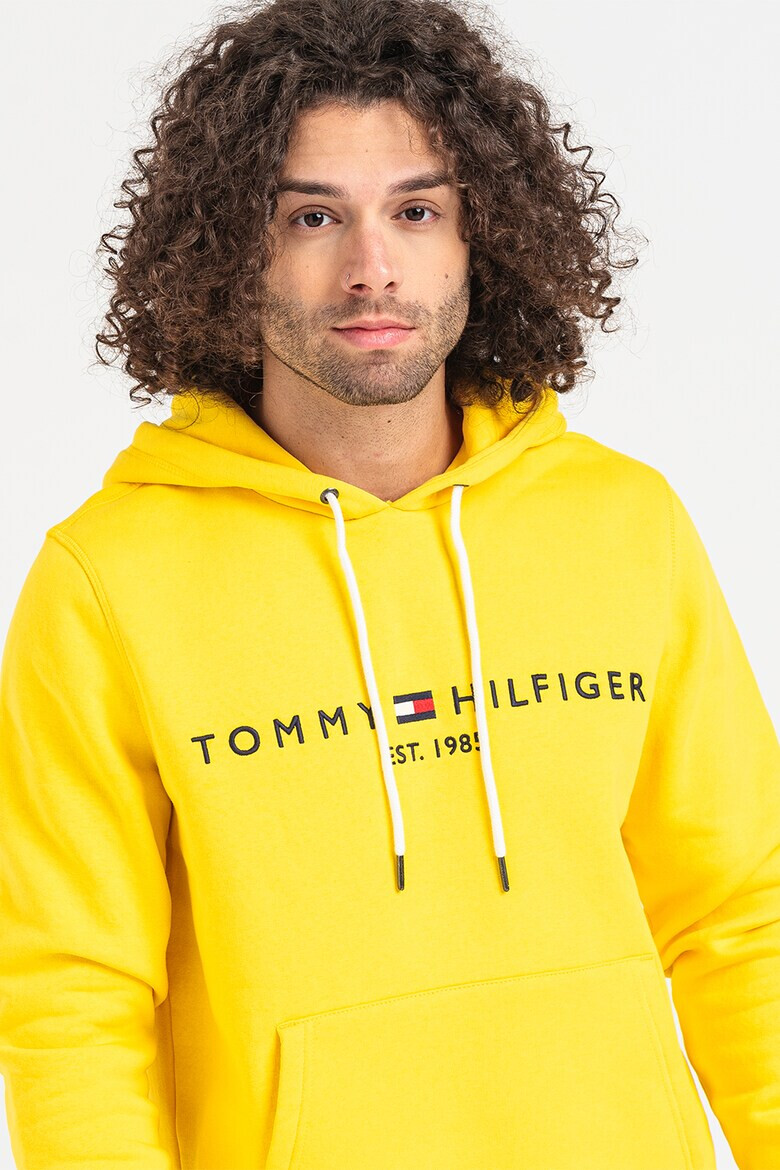 Tommy Hilfiger Hanorac cu logo brodat Galben - Pled.ro