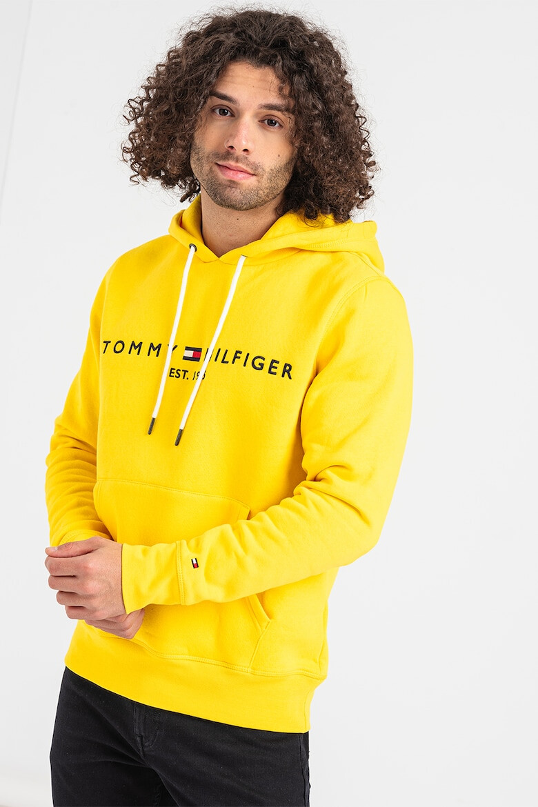 Tommy Hilfiger Hanorac cu logo brodat Galben - Pled.ro