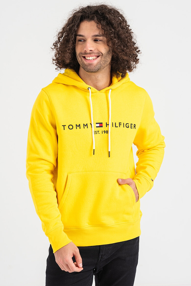 Tommy Hilfiger Hanorac cu logo brodat Galben - Pled.ro