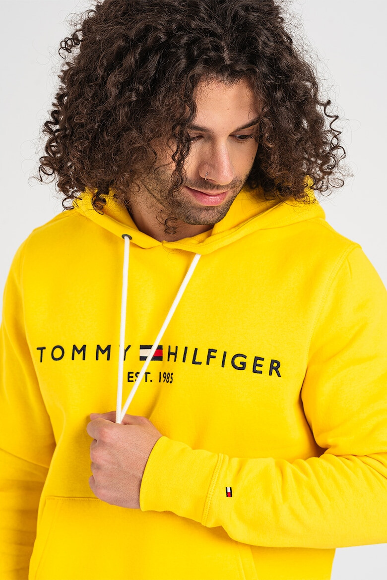 Tommy Hilfiger Hanorac cu logo brodat Galben - Pled.ro