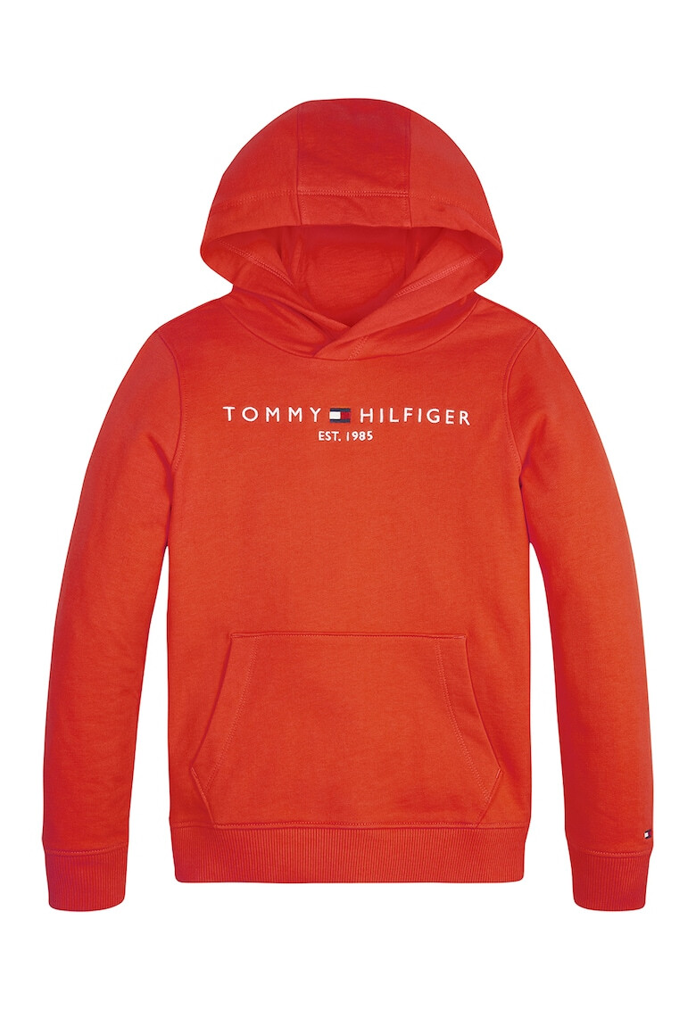 Tommy Hilfiger Hanorac cu logo brodat si buzunar kangaroo - Pled.ro