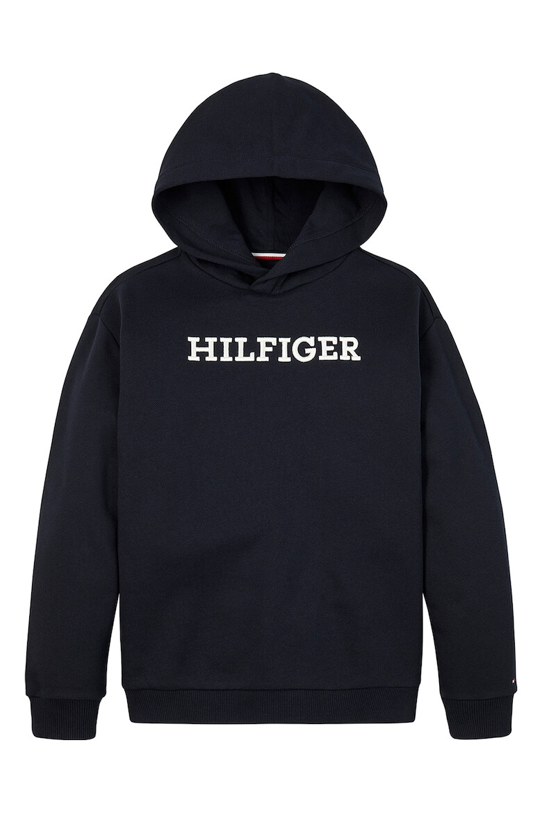 Tommy Hilfiger Hanorac de bumbac cu broderie logo - Pled.ro