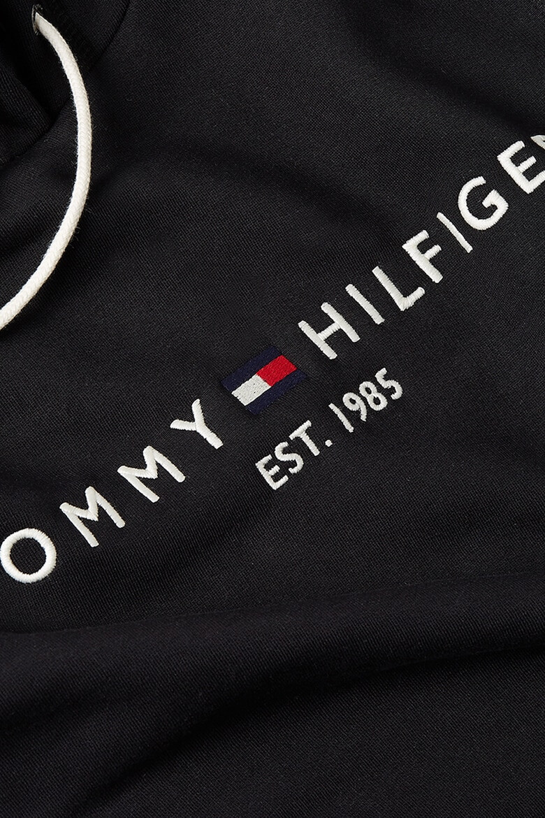 Tommy Hilfiger Hanorac din amestec de bumbac organic cu broderie logo - Pled.ro