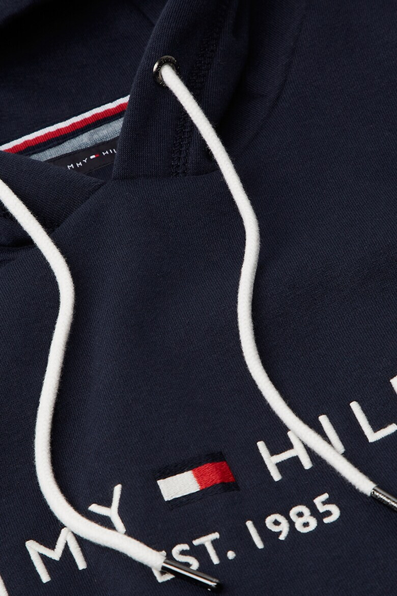 Tommy Hilfiger Hanorac din amestec de bumbac organic cu broderie logo - Pled.ro