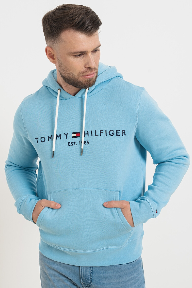 Tommy Hilfiger Hanorac din amestec de bumbac organic cu logo - Pled.ro