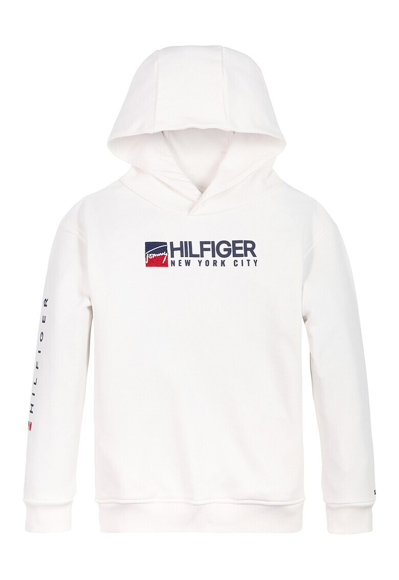 Tommy Hilfiger Hanorac din amestec de bumbac organic cu logo - Pled.ro