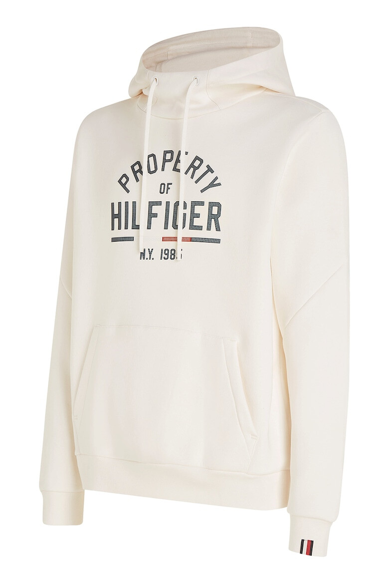 Tommy Hilfiger Hanorac regular fit cu imprimeu si maneci cazute pentru fitness - Pled.ro