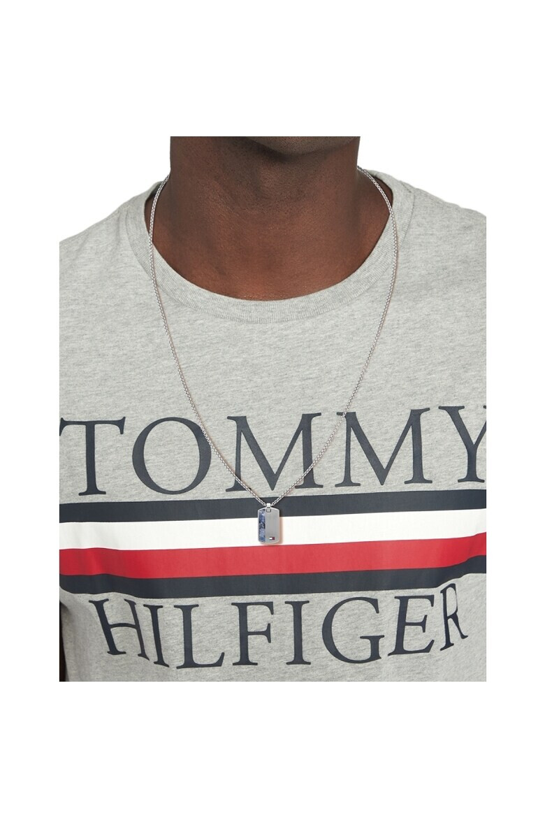 Tommy Hilfiger Lant Men's Collection 2790437 Argintiu Albastru - Pled.ro