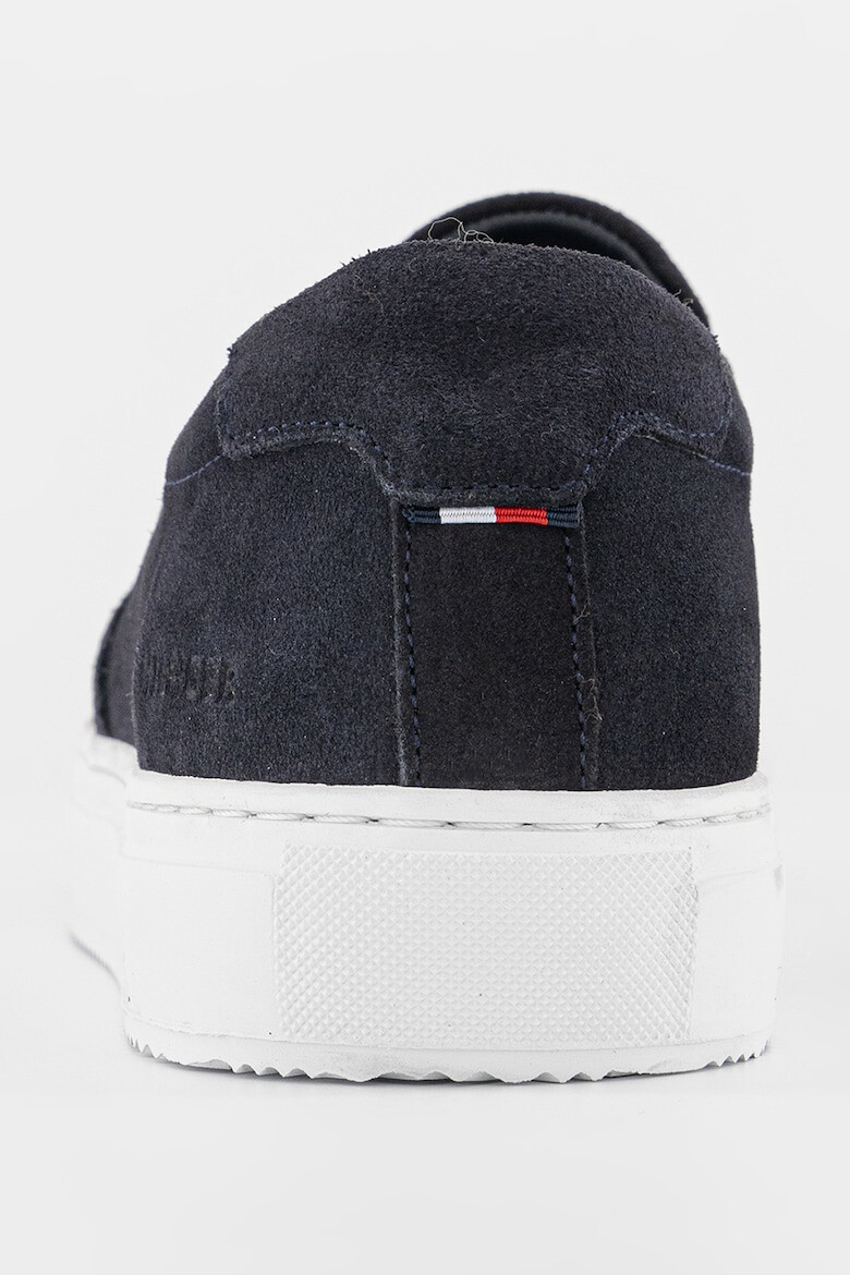 Tommy Hilfiger Mocasini de piele intoarsa cu logo discret - Pled.ro