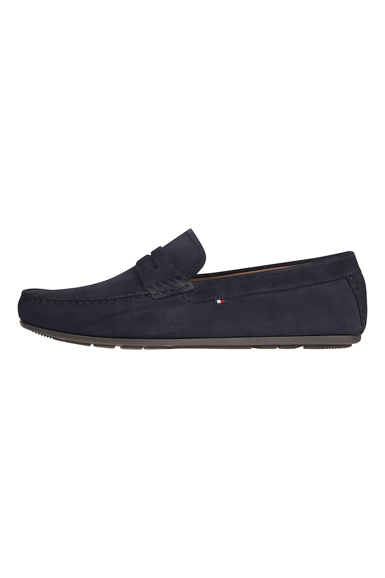 Tommy Hilfiger Mocasini de piele intoarsa cu logo discret - Pled.ro