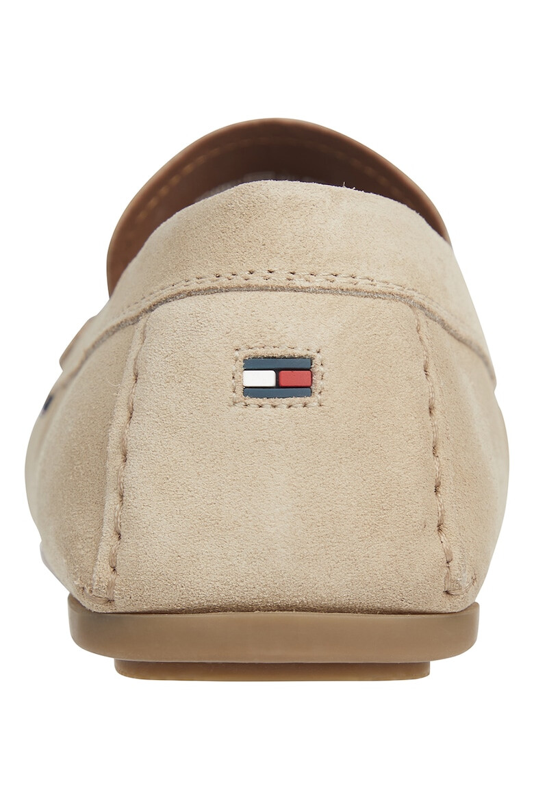 Tommy Hilfiger Mocasini de piele intoarsa cu logo discret - Pled.ro