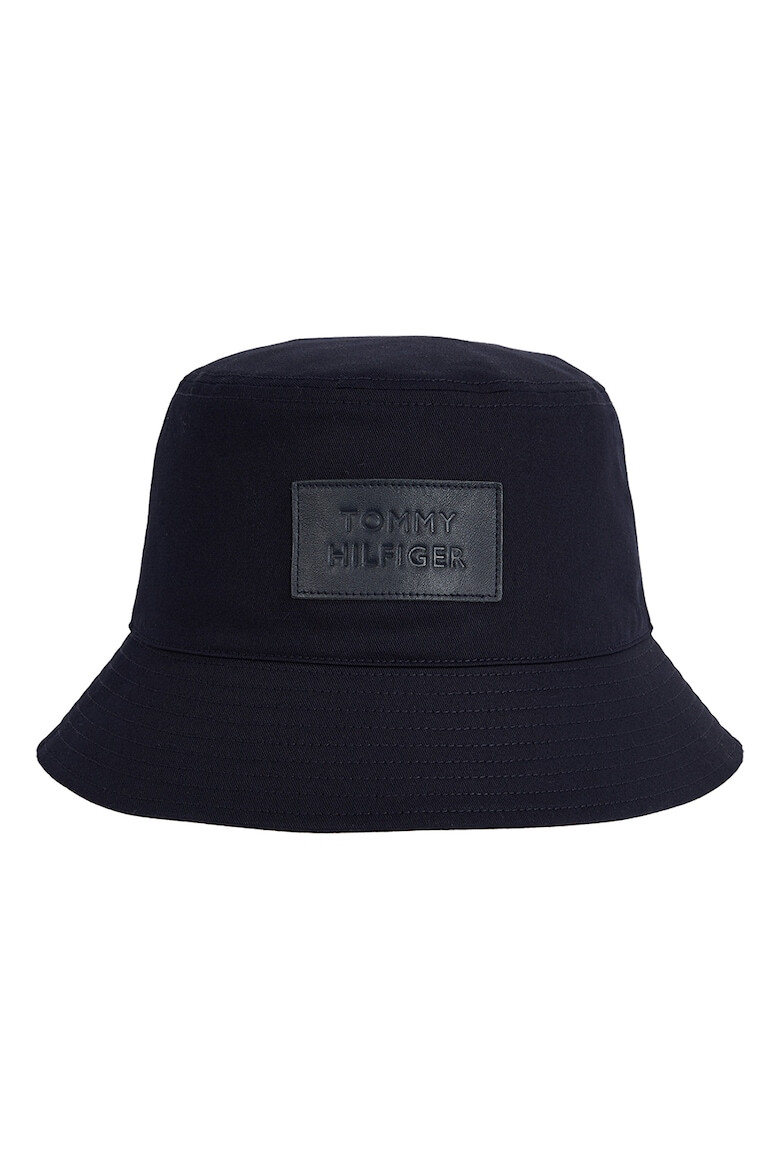 Tommy Hilfiger Palarie bucket de bumbac organic cu aplicatie logo - Pled.ro