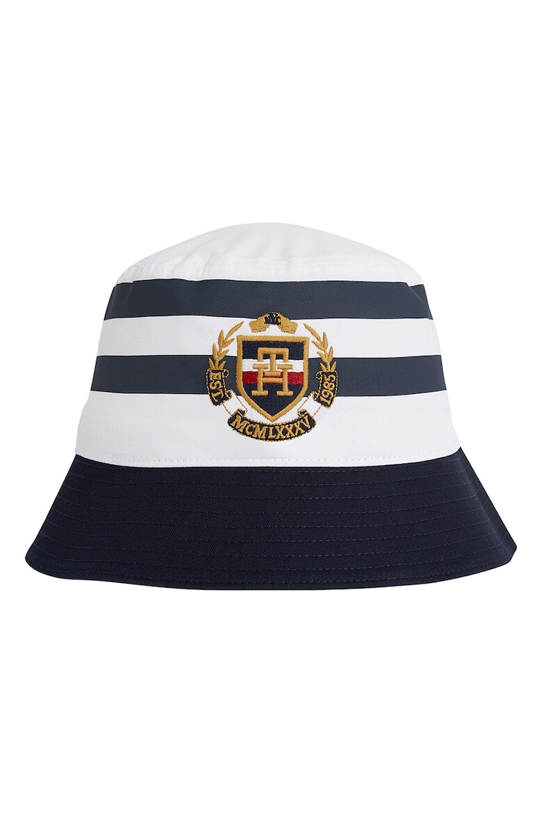 Tommy Hilfiger Palarie bucket de bumbac organic cu logo brodat - Pled.ro