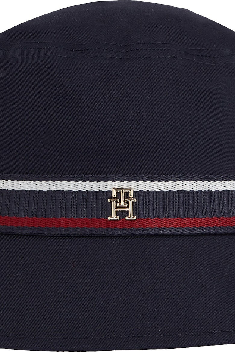 Tommy Hilfiger Palarie de bumbac organic cu garnituri contrastante cu logo - Pled.ro