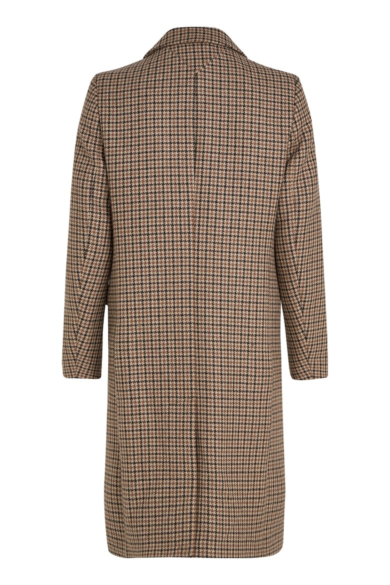 Tommy Hilfiger Palton din amestec de lana cu model houndstooth - Pled.ro