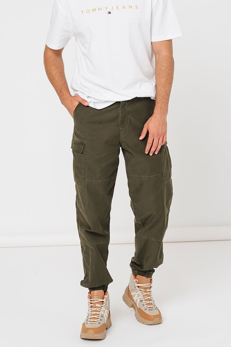 Tommy Hilfiger Pantaloni cargo cu talie medie - Pled.ro