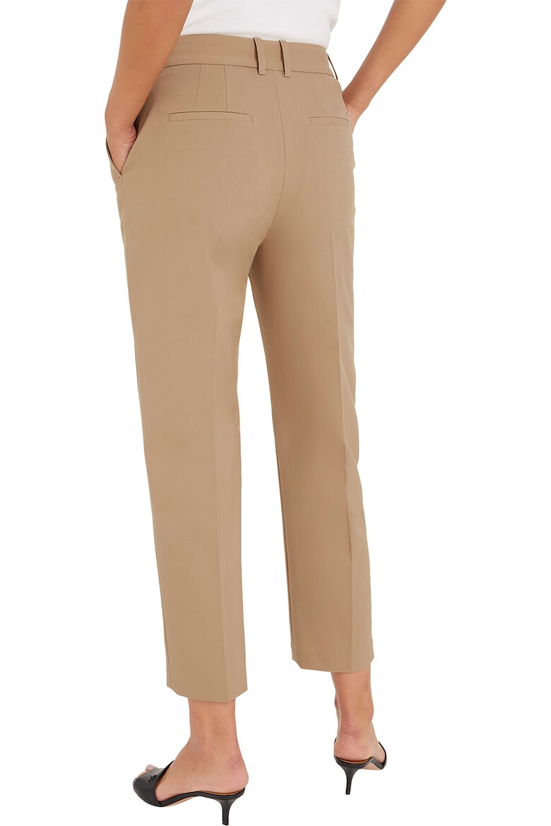 Tommy Hilfiger Pantaloni chino crop din amestec de lana - Pled.ro