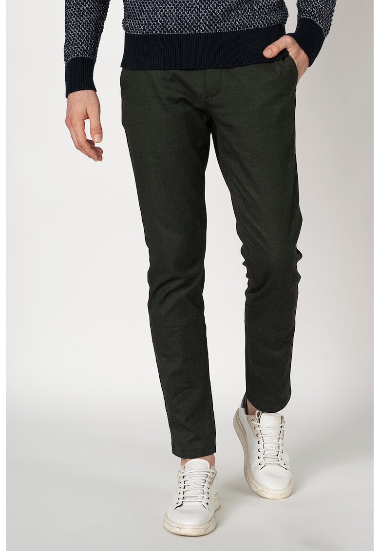 Tommy Hilfiger Pantaloni chino cu croiala dreapta Denton - Pled.ro