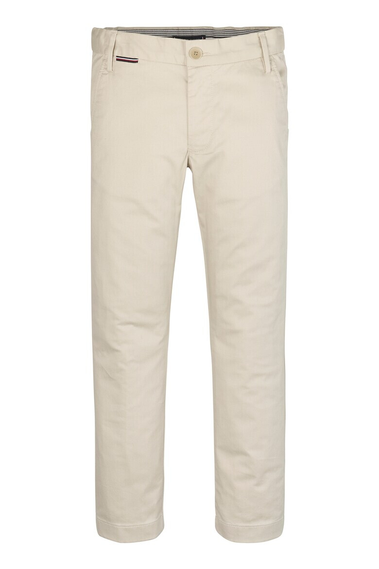 Tommy Hilfiger Pantaloni chino cu talie medie - Pled.ro