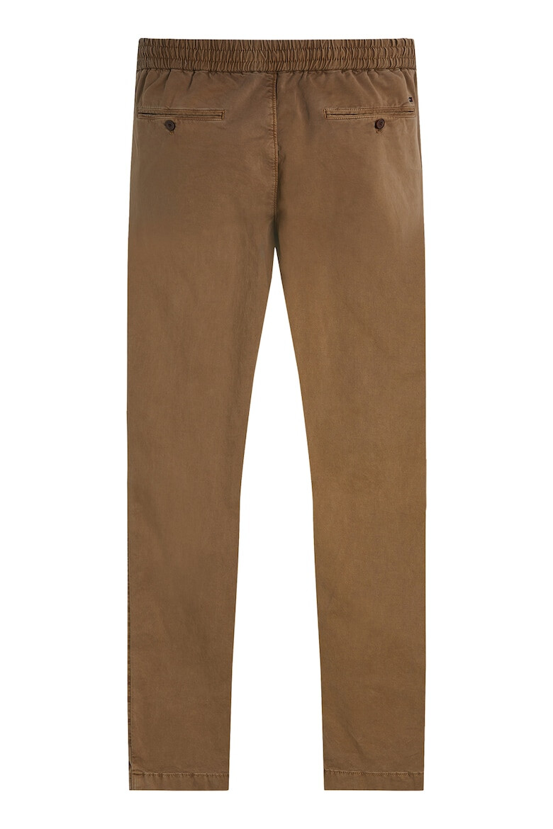 Tommy Hilfiger Pantaloni chino cu talie medie si snur - Pled.ro