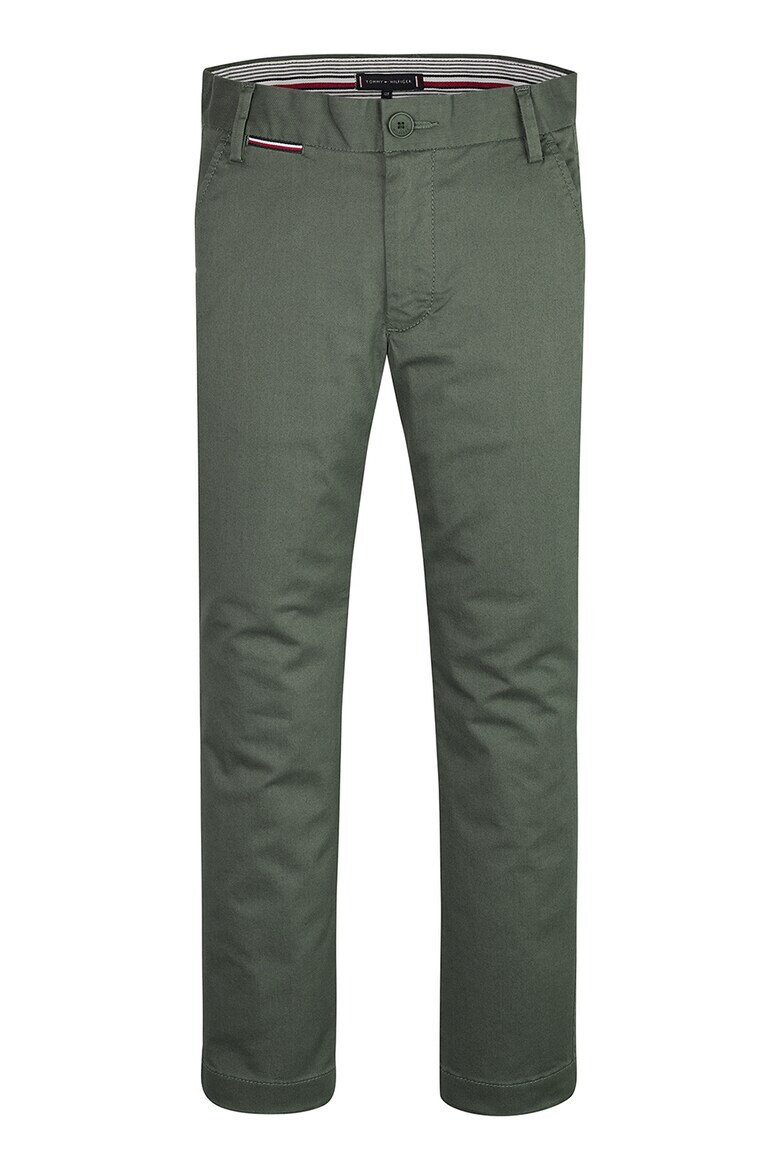 Tommy Hilfiger Pantaloni chino din amestec de bumbac organic - Pled.ro