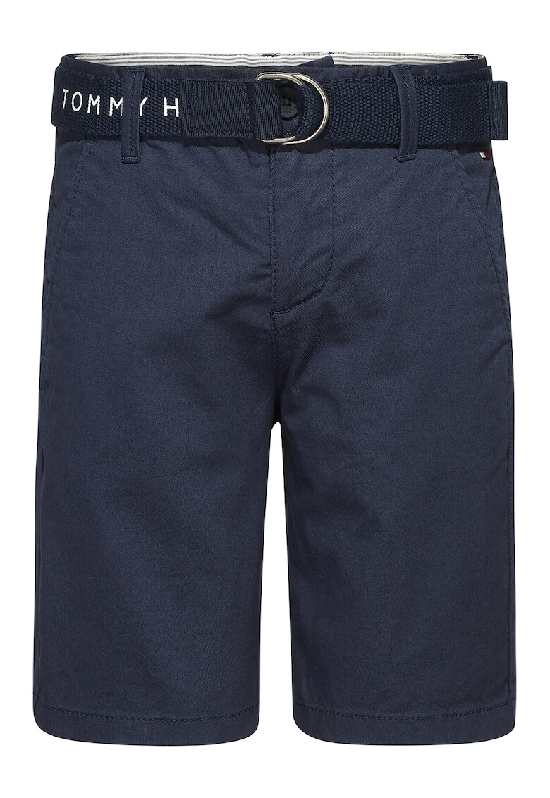 Tommy Hilfiger Pantaloni chino din amestec de bumbac organic cu o curea - Pled.ro