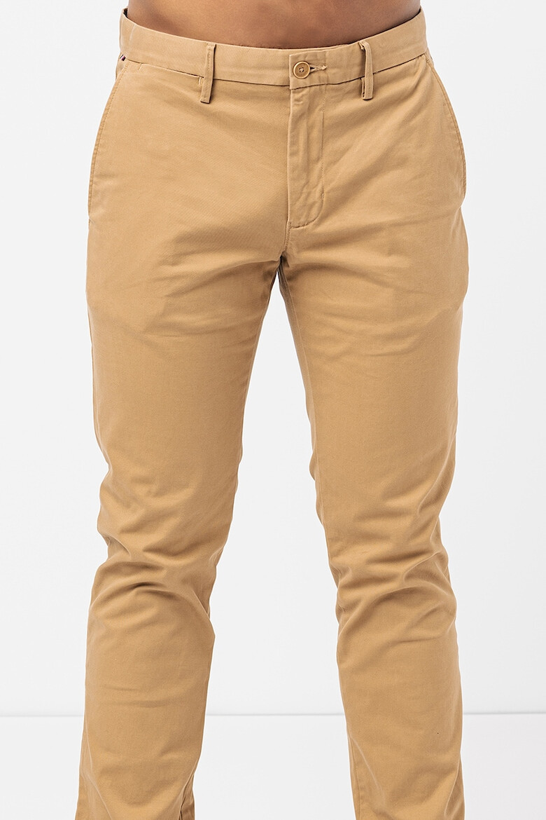 Tommy Hilfiger Pantaloni chino slim fit din amestec de bumbac organic 1985 Collection Bleecker - Pled.ro