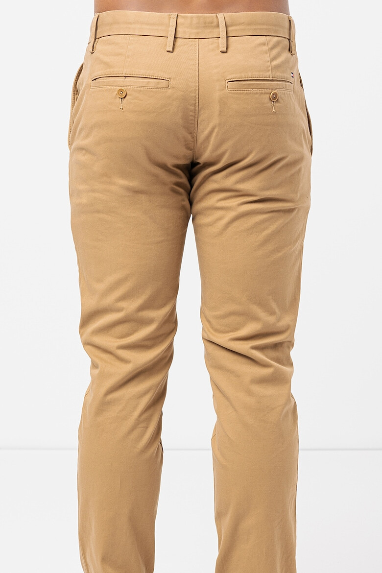 Tommy Hilfiger Pantaloni chino slim fit din amestec de bumbac organic 1985 Collection Bleecker - Pled.ro