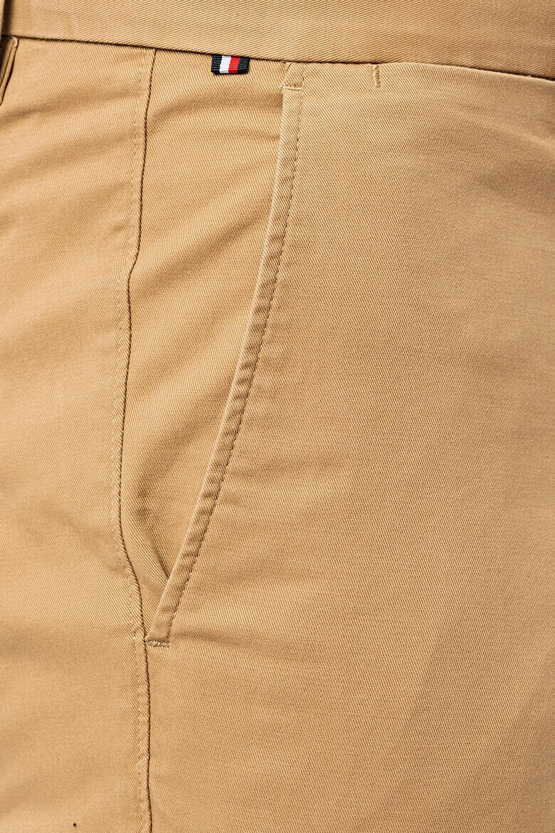 Tommy Hilfiger Pantaloni chino slim fit din amestec de bumbac organic 1985 Collection Bleecker - Pled.ro