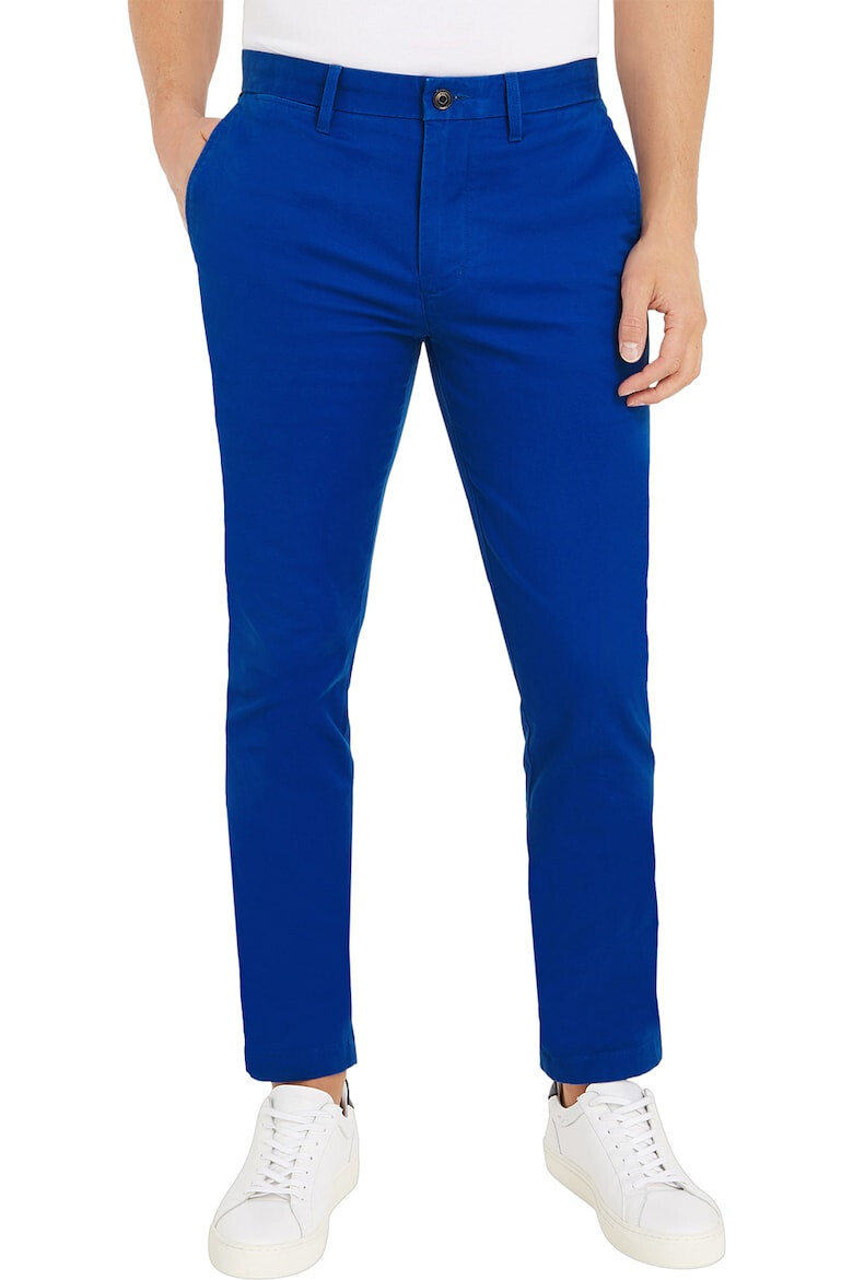 Tommy Hilfiger Pantaloni chino slim fit din amestec de bumbac organic Bleecker - Pled.ro