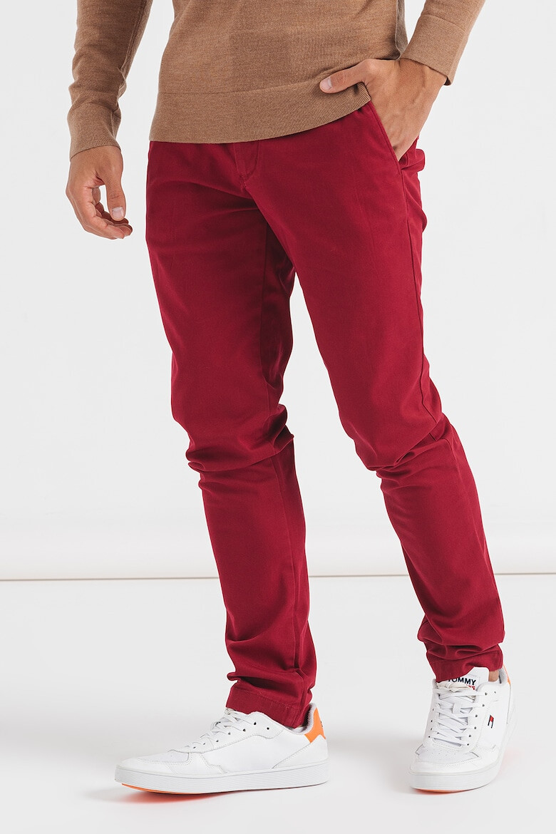 Tommy Hilfiger Pantaloni chino slim fit din amestec de bumbac organic Bleecker - Pled.ro