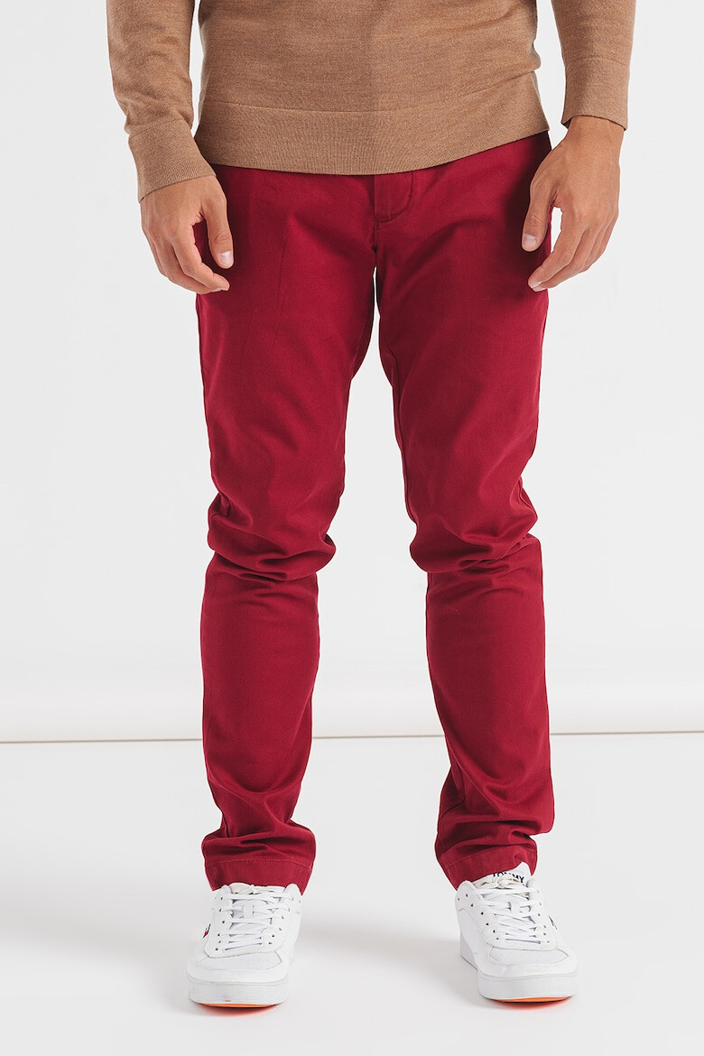 Tommy Hilfiger Pantaloni chino slim fit din amestec de bumbac organic Bleecker - Pled.ro