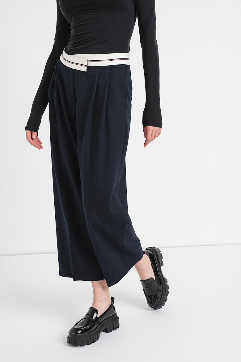 Tommy Hilfiger Pantaloni culotte din amestec de lana - Pled.ro