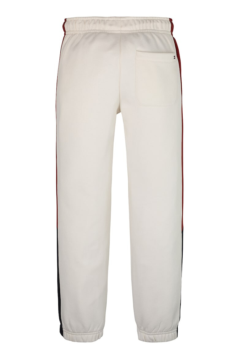 Tommy Hilfiger Pantaloni de trening din amestec de bumbac organic cu aspect contrastant - Pled.ro