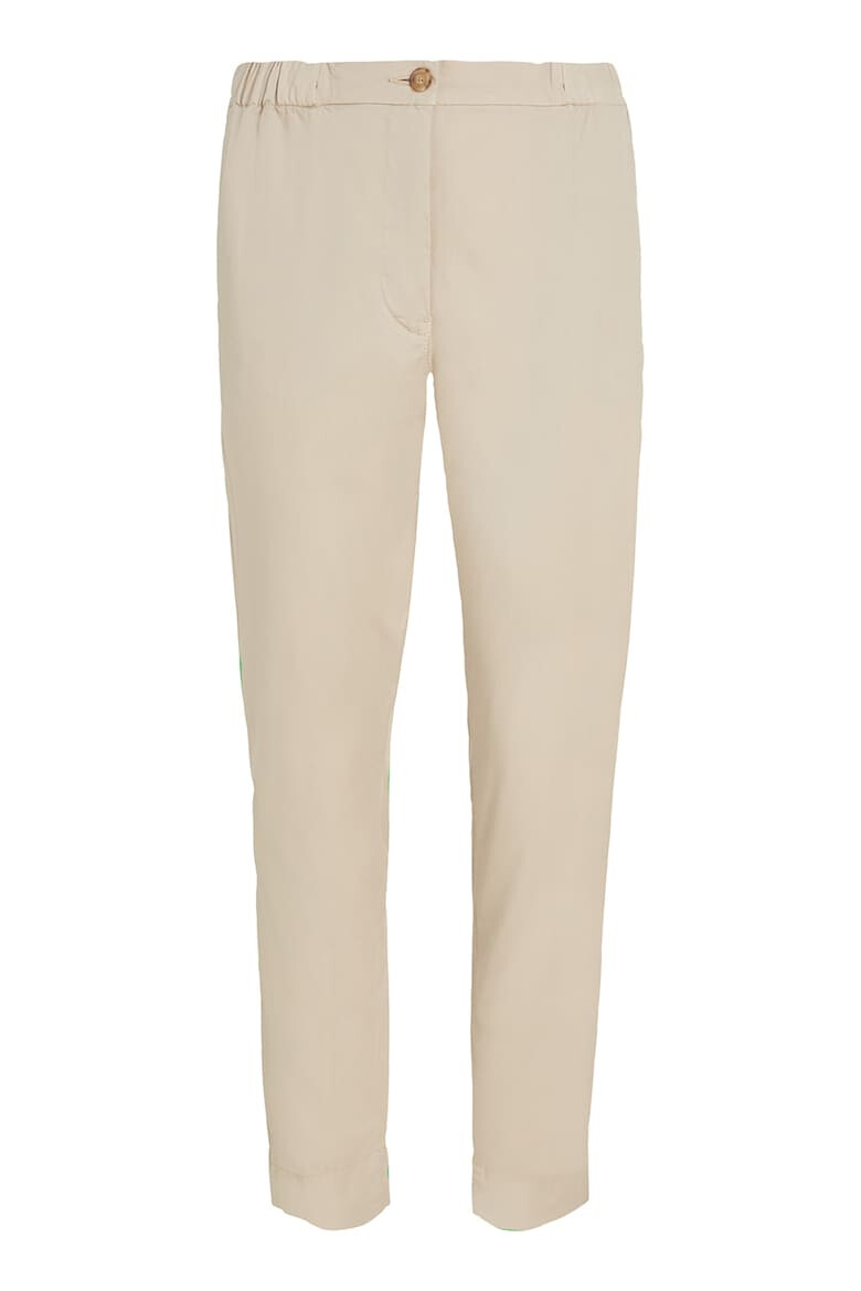 Tommy Hilfiger Pantaloni din amestec de bumbac organic cu croiala conica - Pled.ro